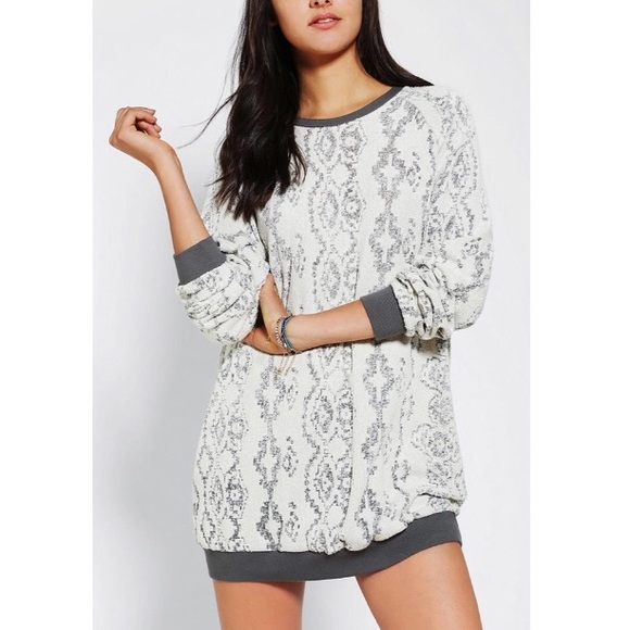 Urban Outfitters Sweaters - UO Ecote Tribal Terry Burnout Sweater Tunic